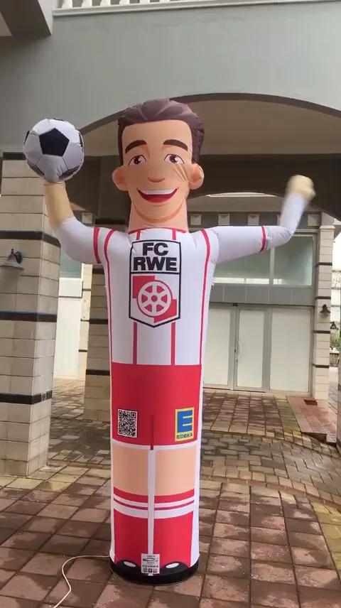 Personaggio tifoso FC RWE — Personaggio progettato per eventi