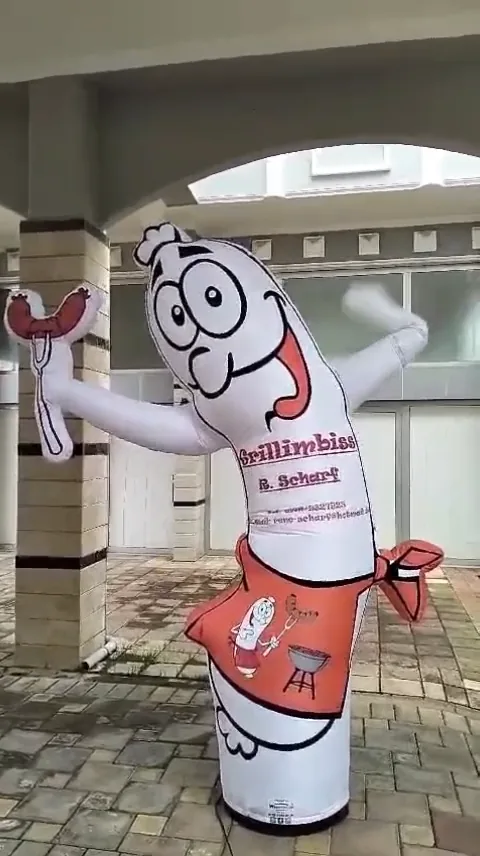 Grillimbiss R. Scherst — Mascotte speciale legata al prodotto
