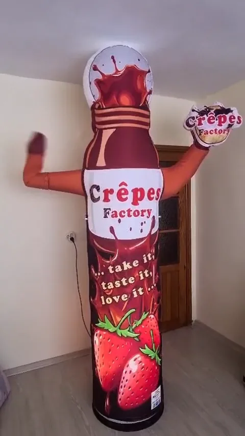 Crêpes Factory — Mascotte speciale legata al prodotto