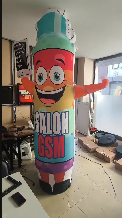 Salon GSM — Personaggio pubblicitario personalizzato
