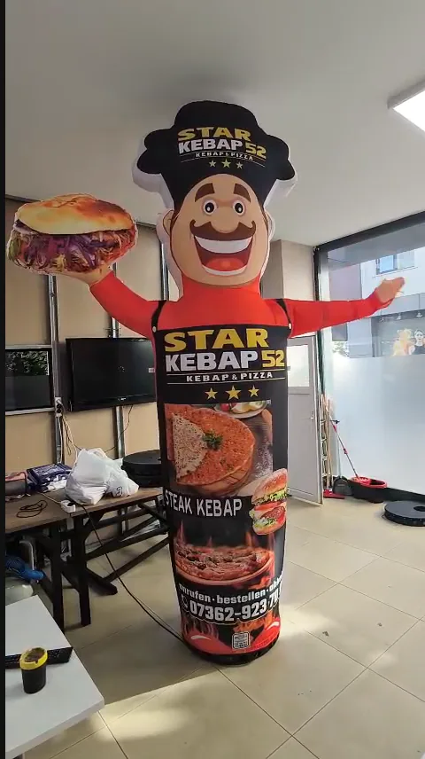 Star Kebap 52 — Mascotte per brand gastronomico