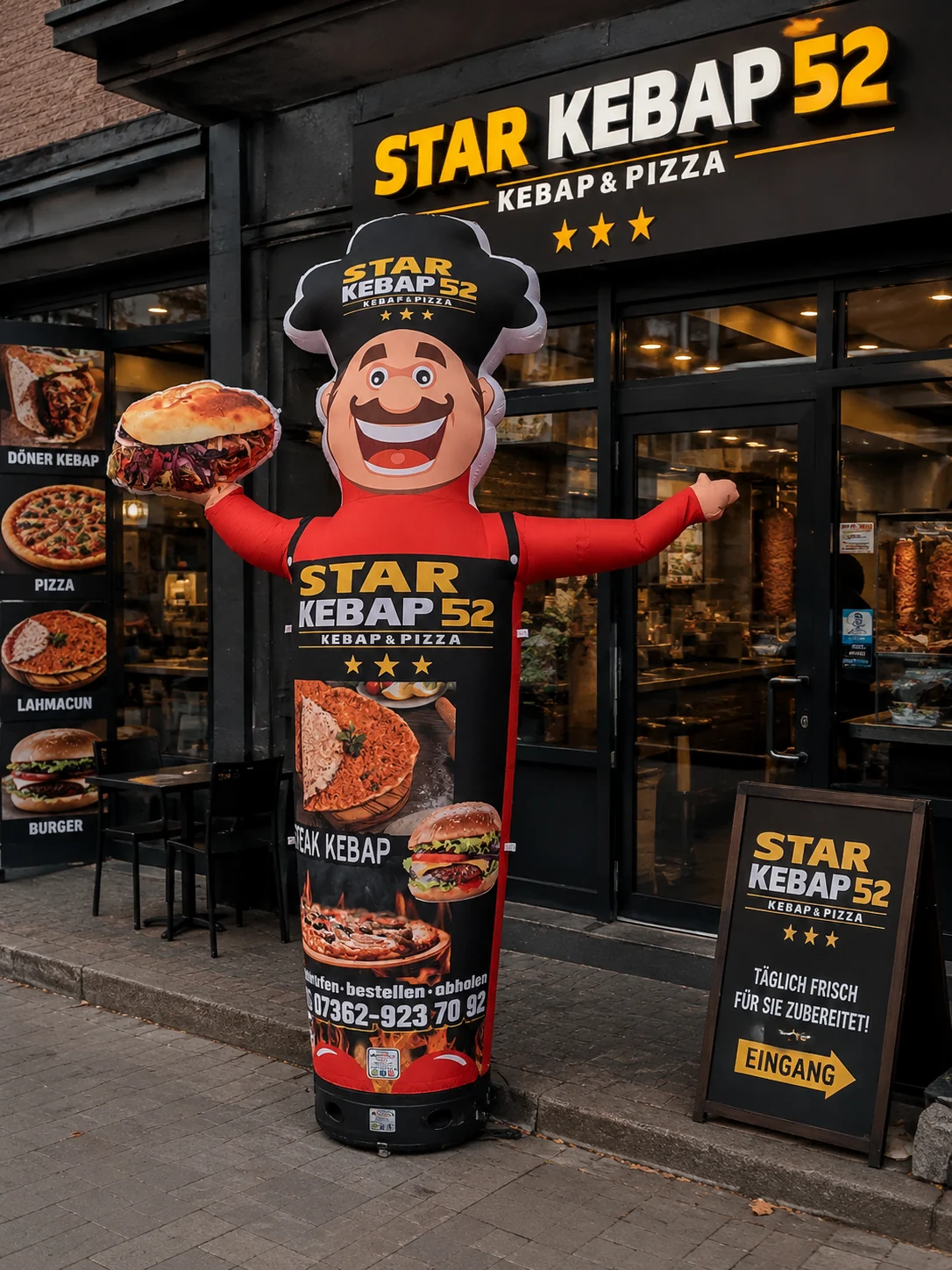 Star Kebap 52 — Figura chef personalizzata